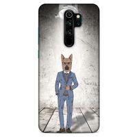 Xiaomi Redmi Note 8 Pro Kılıf Köpek Kıyafetleri (9) Kılıf Alman Kurdu Süveter