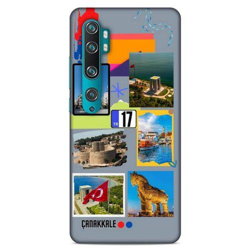 Lopard Xiaomi Mi Note 10 Pro Uyumlu Kılıf Şehirli ※ (17) Çanakkale Tasarım Kılıf