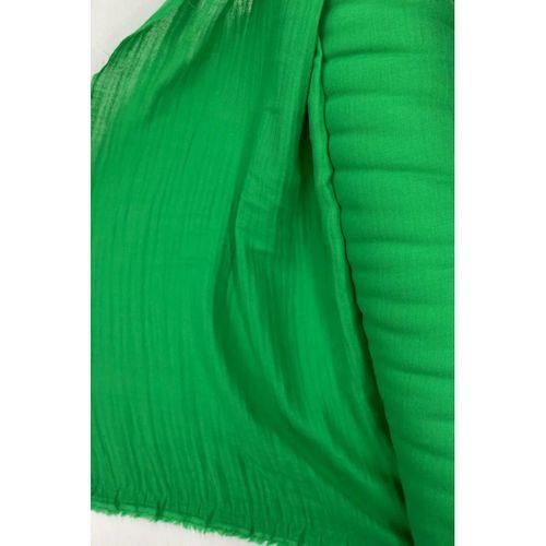 Çok Amaçlı Müslin Pamuklu Bebek Örtü ve Battaniye Kumaşı Müslin Bez Zümrüt Yeşili 41