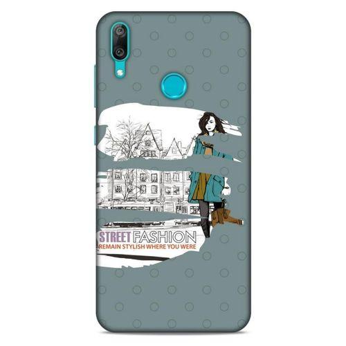 Sokak Modası 93 Huawei Y7 2019 Kılıf Desenli Silikon