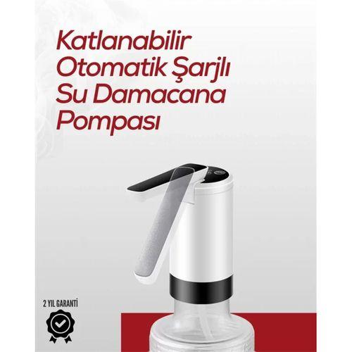 Uzun Şarj Süreli Su Pompası | Tek Tuşla Başlat/durdur | Cam Daana Uyumlu | Enerji Tasarruflu 4w Güç