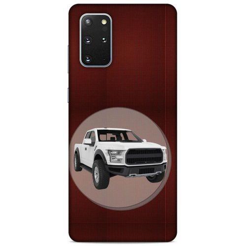 Lopard Samsung Galaxy S20 Plus Uyumlu Kılıf PickUpX (5) Koruma Kabı Krem