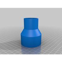 Miter Testere ile Atölye Vakumu Adaptörü 3D Baskı (Bu ürün Sadece Plastik parçadır - Almadan Önce Soru Sorabilirsiniz)