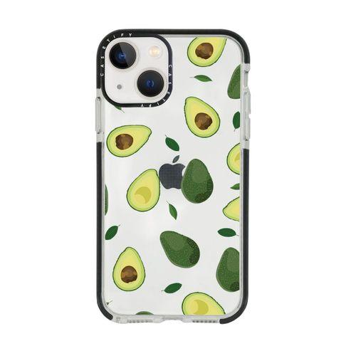 iPhone 13 Avokado Casetify Darbe Emci Silikonlu Telefon Kılıfı