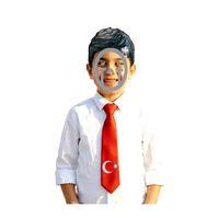 Bayrak Kravat Ayyıldızlı Kravat