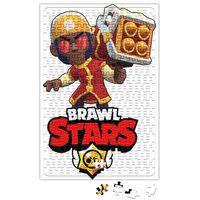 Brawl Stars Aslan Dansçı Brock Puzzle 240 Parça Yapboz