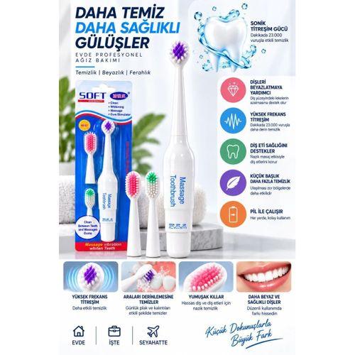 Yüksek Frekans Titreşimli Elektrikli Diş Fırçası