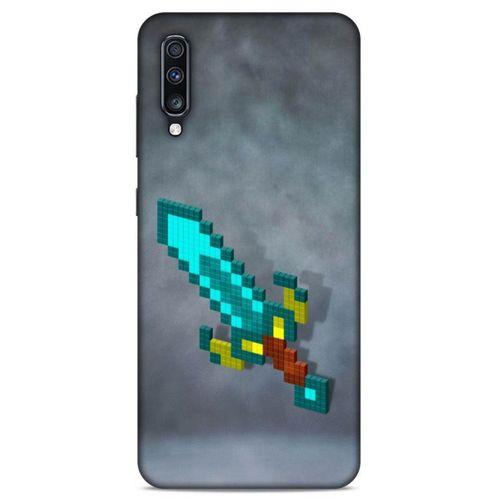 Lopard Samsung Galaxy A70s Uyumlu Kılıf PiXel (39) Liquid Crystal Kılıf Kılıç