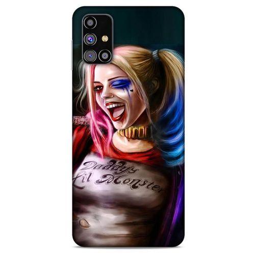 Samsung Galaxy M31s Uyumlu Kılıf Harley Quinn (8) Baskılı Kılıf Siyah