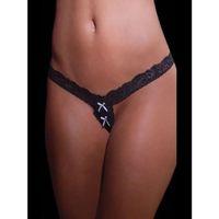 Fantezi Dantelli Fiyonklu Seksi String-tanga