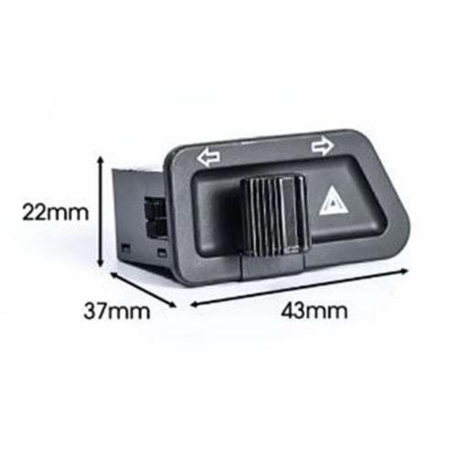 MONDİAL Mondıal Honda Sinyal+4 Lü Düğmesi Hs