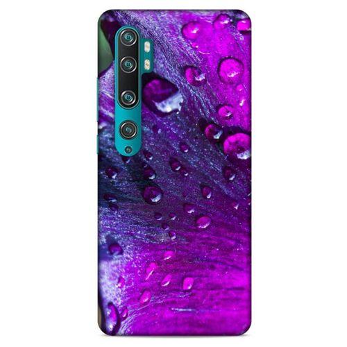 Xiaomi Mi Note 10 Pro Uyumlu Kılıf Mor Delisi (34) Slim Armor Kılıf Damlacık