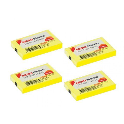 NOKİ YAPIŞKAN NOTLUK (51*75) LİMON SARI MEMO (POSTIT) 12006 ( 4 Adet )