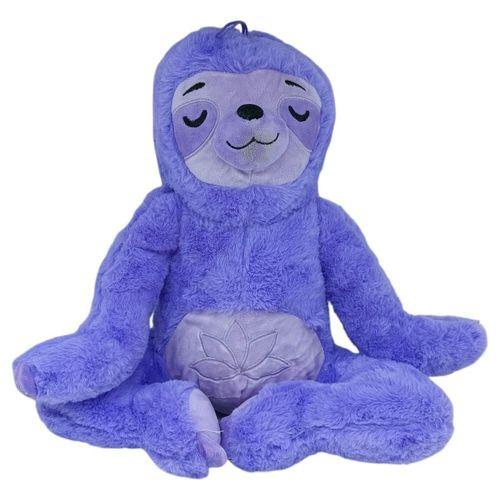 Peluş Yogacı Tembel Hayvan 40 cm - Mor