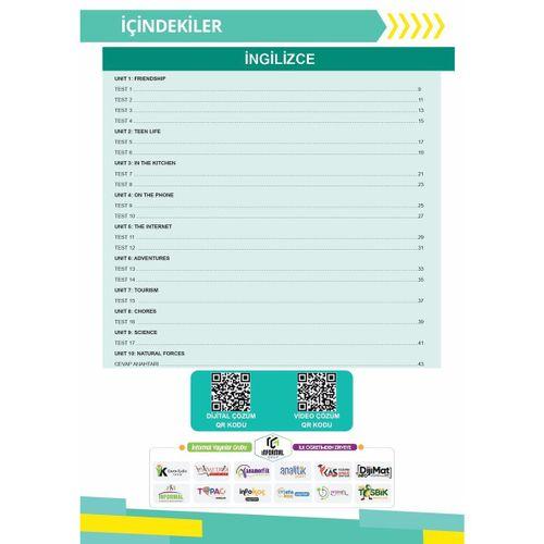 2026 LGS 8 Sınıf İNGİLİZCE Karakutu MEB Çıkmış Soru Modülü Video/PDF Çözümlü Konu Konu Son 8 Yıl