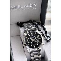 Daniel Klein Erkek Kol Saati 30 Metre Suya Dayanıklı Çelik Kordon + Bileklik Hediyeli VS.BLKT.0810