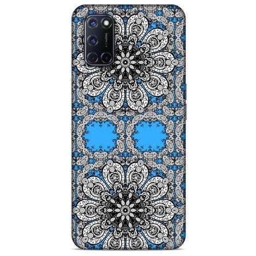 Oppo A52 Uyumlu Kılıf Mavi Delisi (34) Slim Armor Kılıf Sanat