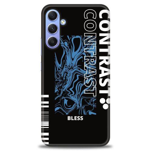 Samsung Galaxy A34 Kılıf HD Baskılı Kılıf - Contrast + Tam Ekran Koruyucu