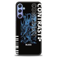 Samsung Galaxy A34 Kılıf HD Baskılı Kılıf - Contrast + Tam Ekran Koruyucu