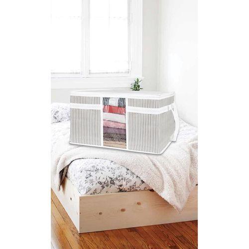 3 Adet Pencereli Yastık Hurcu Çizgili