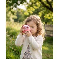 Anında Fotoğraf Baskılı Çocuk Kamerası 5 Rulo Kağıt 6 Renk Kalem Hediyeli Eğitici Oyuncak Kamera