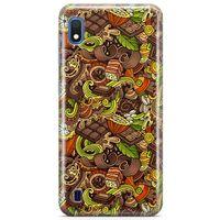 Samsung Galaxy A10 Kılıf Sıcak Çikolata Arka Kapak Koruma Desenli Full Koruyucu
