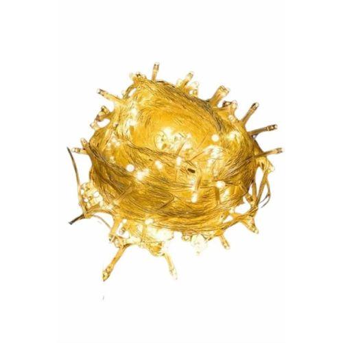 Dekoratif Peri Led 100 Ledli Gün Işığı Pilli 10 Metre Gün Işığı