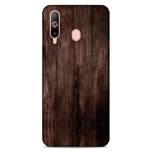 Lopard Samsung Galaxy A60 Uyumlu Kılıf Wood'X (2) Kabı Desenli