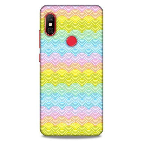 Xiaomi Redmi Note 6 Pro Kılıf Pastel Renkler (1) Kılıfı Karışık Renkli