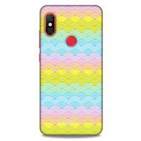 Xiaomi Redmi Note 6 Pro Kılıf Pastel Renkler (1) Kılıfı Karışık Renkli