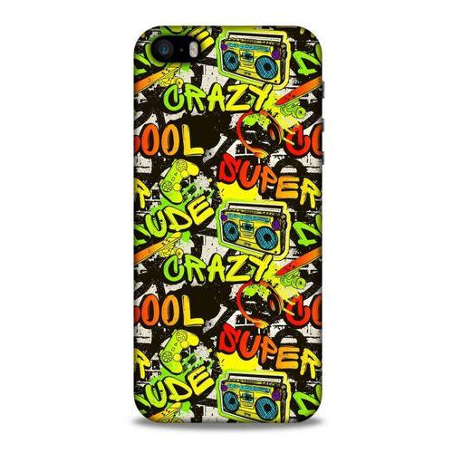 Graffitix (28) Desenli Silikon Kapak Apple Iphone 5S Kılıf