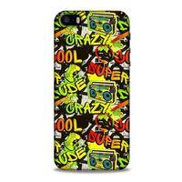 Graffitix (28) Desenli Silikon Kapak Apple Iphone 5S Kılıf