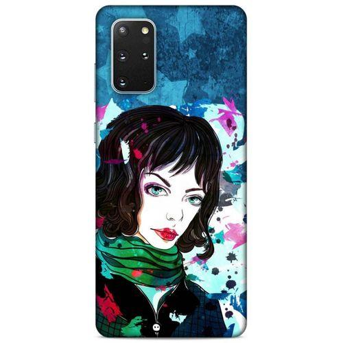 Lopard Samsung Galaxy S20 Plus Uyumlu Kılıf Sürreal Yüzler ♀ (23) Ultra Koruma Kılıfı Baskılı