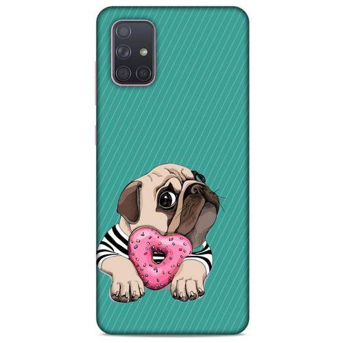 Animax Donutcu Pug Samsung Galaxy A71 Kılıf Desenli Silikon