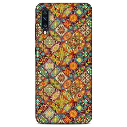 Ethnic Culture (60) Samsung Galaxy A70 Kılıf Silikon Kapak Desenli