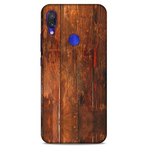 Lopard Xiaomi Redmi Note 7 Pro Uyumlu Kılıf Wood'X (4) Koruma Kılıfı Desenli