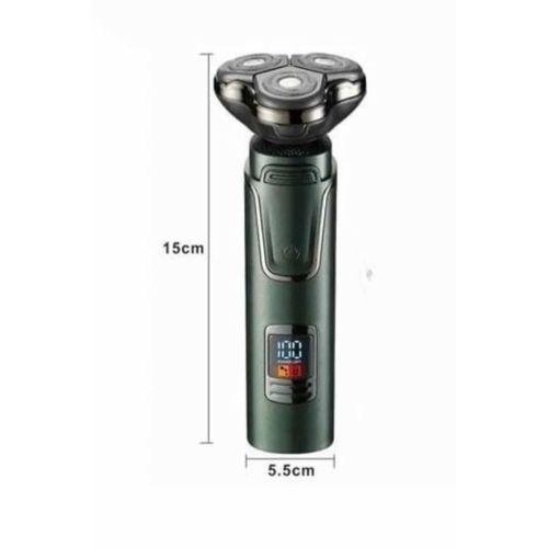 Dijital Göstergeli 3 Başlıklı Tıraş Makinesi Islak Kuru Lazer Öncesi Günlük