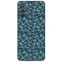 Lopard Samsung Galaxy A32 Uyumlu Kılıf Kamuflaj (40) Fit Silikon Kılıf
