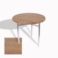 Dockers Venedik Masa Yuvarlak Çap 70 kromnikel (Werzalit, Wermodin veya Allzalit Tabla) - Novagento