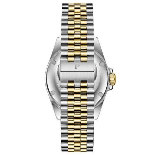 Jacques Philippe JPQGS5973X8V2 Swiss Made Quartz Çelik Altın/Gri Yeşil Kadran Safir Cam 10 ATM 40 mm Erkek Kol Saati