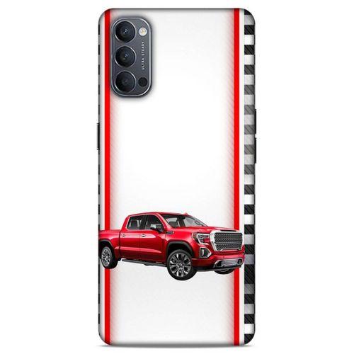 Lopard Oppo Reno 4 Uyumlu Kılıf PickUpX (2) Kabı Kırmızı