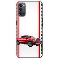 Lopard Oppo Reno 4 Uyumlu Kılıf PickUpX (2) Kabı Kırmızı