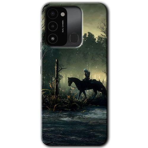 Tecno Spark 8C Kılıf HD Desen Baskılı Arka Kapak - Savaşçı