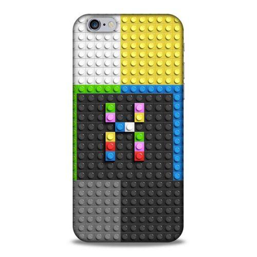 Lopard Apple Iphone 6S Uyumlu Kılıf BloX (40) Fit Silikon Kılıf X Harfi