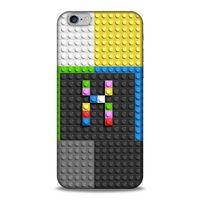Lopard Apple Iphone 6S Uyumlu Kılıf BloX (40) Fit Silikon Kılıf X Harfi