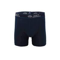 Kısa Paça Likralı Erkek Boxer Siyah - 1115A