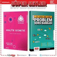 Çöz Kazan TYT AYT Analitik Geometri ve AKM Problemler Soru Bankası Seti 2 Kitap