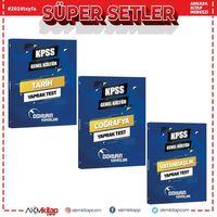 Doktrin KPSS Tarih Coğrafya ve Vatandaşlık Yaprak Test Seti 3 Kitap