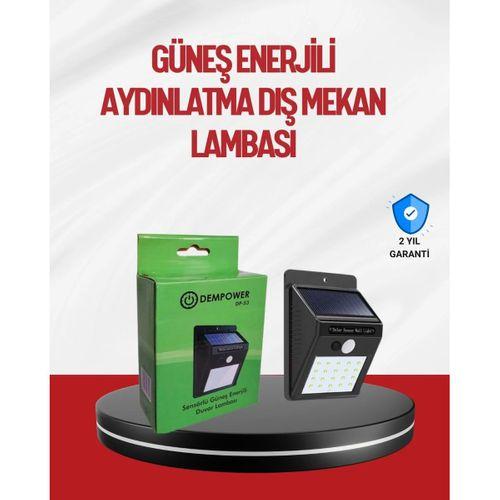 Kablo Gerektirmeyen Güneş Enerjili Dış Mekan Işık – Bahçe Ve Koridor Aydınlatması