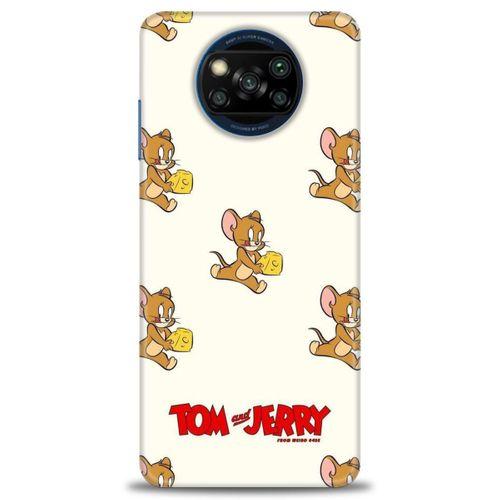 Xiaomi Poco X3 Pro Kılıf HD Baskılı Kılıf - Jerry + Tam Ekran Koruyucu